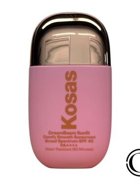 Kosas DreamBeam Sunlit SPF40 Sunscreen 40ml Clean Glow NWOB